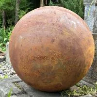 Стальная сфера — 3D КОРТЕН (518913) ∅ 1500 мм. Волгоград
