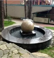 Сфера гранит фонтан 3D шар (518901) ∅ 750 мм. Волгоград 
