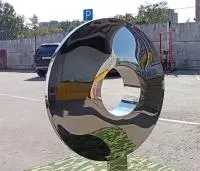 Линза арт  скульптура (519060) ∅ 2500 сталь AISI304 Волгоград 