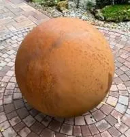 Кортеновский шар — дизайн (518925) ∅ 800 мм. Волгоград