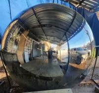 Сфера шар ø 2000 мм. (514274) производство - арт-объект пустотелая в Волгограде