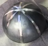 Полусфера сталь Ст3 ∅ 1350 стенка 6 мм. (518636) в Волгограде