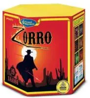 Фейерверк Zorro. Купить Фейерверк Zorro  Р7471 — магазин продажа салютов недорого —  Волгоград, производитель Русский фейерверк - Русская пиротехника, доставка по России  +7 963 711 89 03 — Волгоград | volgograd.piroclub.ru