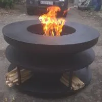 Стол для костра поленница (197212) поставка все ø 1000 мм. универсальная  в Волгограде