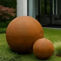 Кортен 2 шара - композиция (518935) ∅ 0,75 и 1,5 м. Волгоград