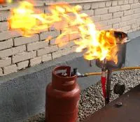 Газовая горелка электро розжиг (514267) монтаж вечный огонь ø 154 мм. ветроустойчивая  в Волгограде