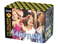 Батарея салютов Кайф-пати ОС6405 купить от производителя Огненный Цветок — Волгоград