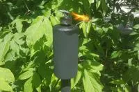 Факел садовый несгораемый фитиль (197416) монтаж ø 65 мм. ветроустойчивая  в Волгограде