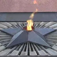 Звезда декоративная решётка (197179) поставка комплект горелка ГВД 379 10 89 00 ПС вечный огонь ø 1100 мм. авторская  в Волгограде