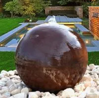 Сфера КОРТЕН - ШАР ФОНТАН 3D (518902) ∅ 850 мм. Волгоград 