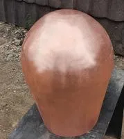 Ёмкость карамелизатор (513898) сертификат полусфера промоборудование ø 450 мм.  в Волгограде