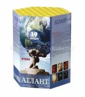 Батарея салютов Атлант. Купить Батарея салютов Атлант Р7054ФМ — магазин продажа салютов недорого —  Волгоград, производитель Русский фейерверк - Русская пиротехника, доставка по России  +7 963 711 89 03 — Волгоград | volgograd.piroclub.ru